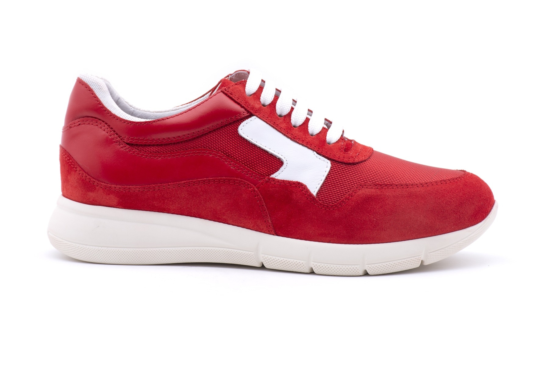 Sneaker pelle scamosciata