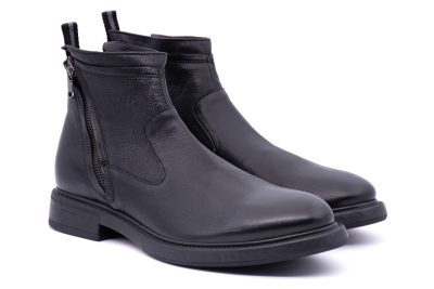 Ankle Boot in Pelle Invecchiata