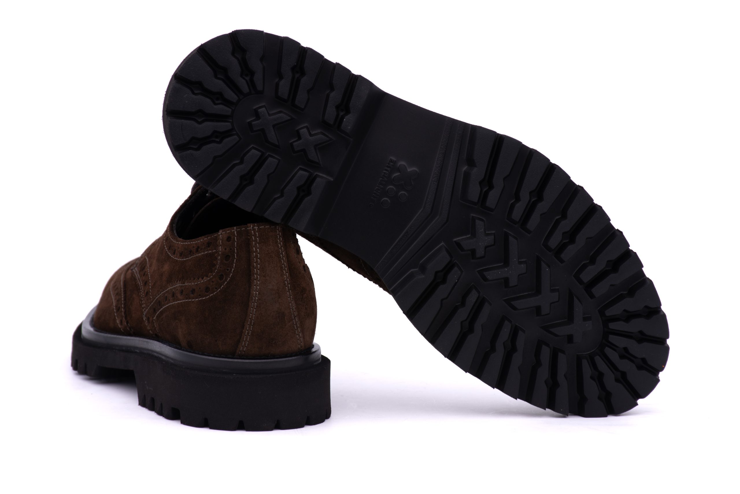Derby Scamosciato con Fori 22755