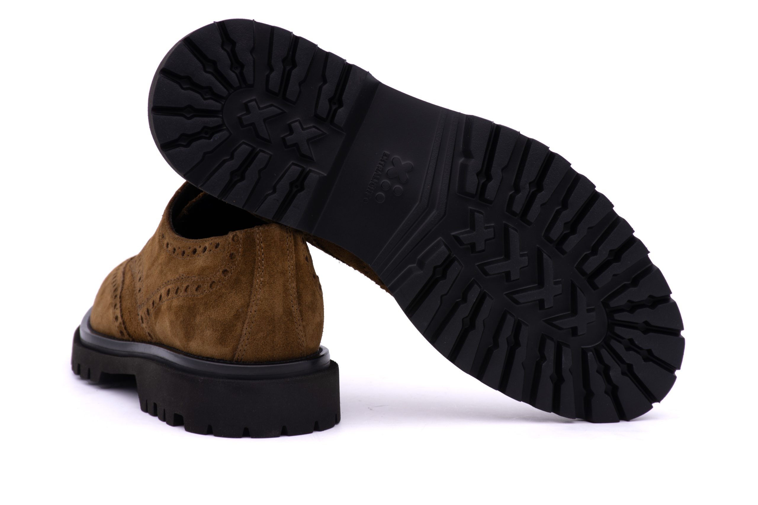 Derby Scamosciato con Fori 22755