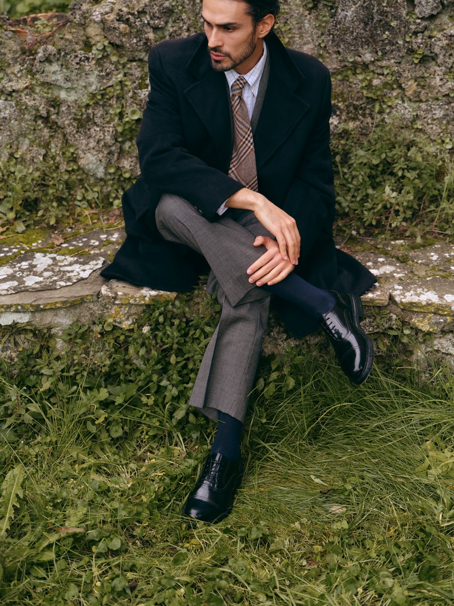 Oxford shoes in Leather with Leather sole - Image 7