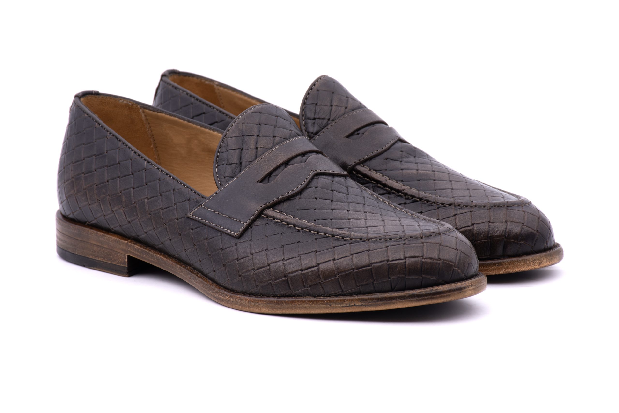 Mocassino intrecciato 22852