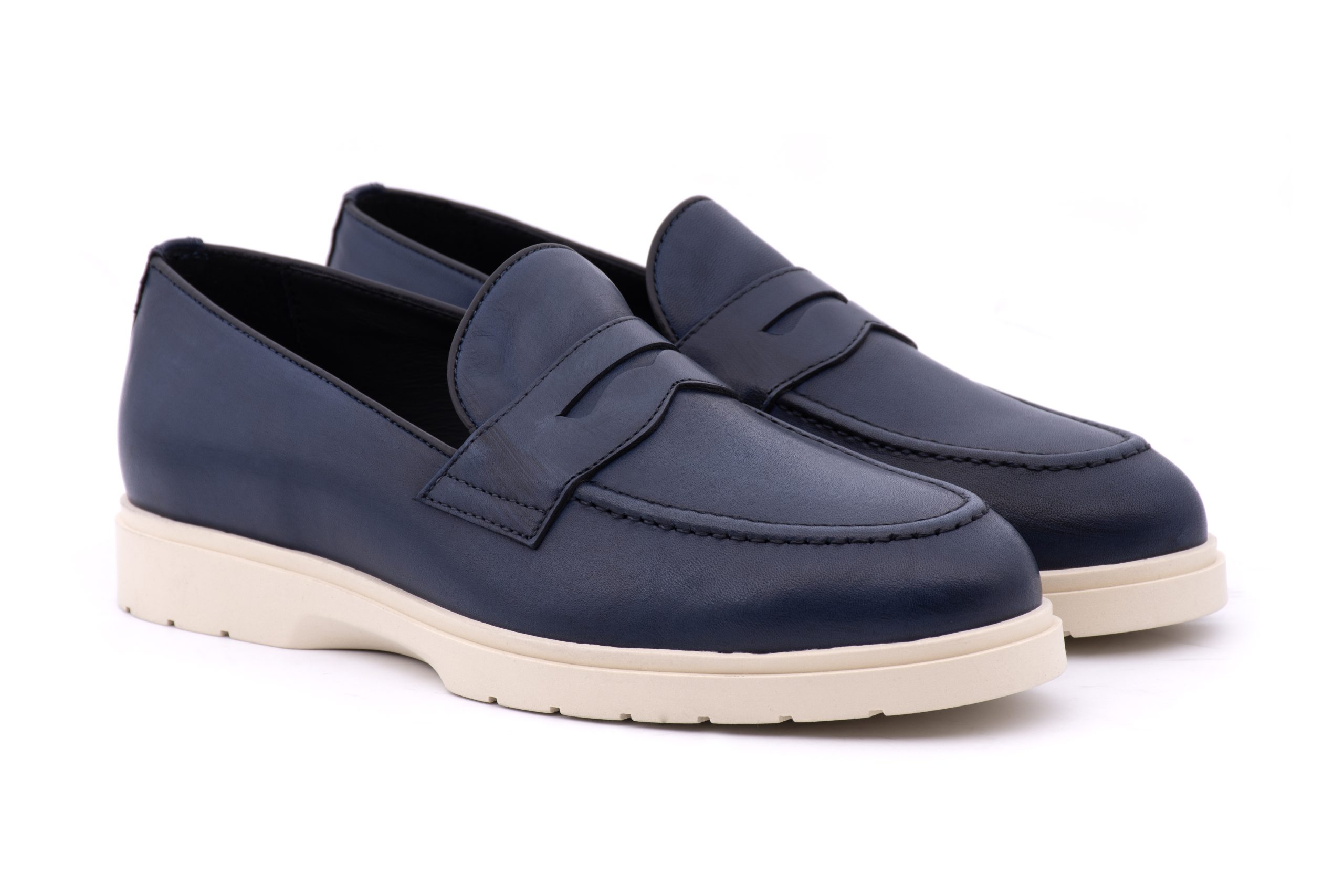 Mocassino Vintage con suola in gomma 22864