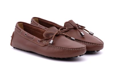 Mocassino Driver con Fiocco in pelle