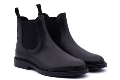 Stivaletto Chelsea in Pelle di Vitello Liscio