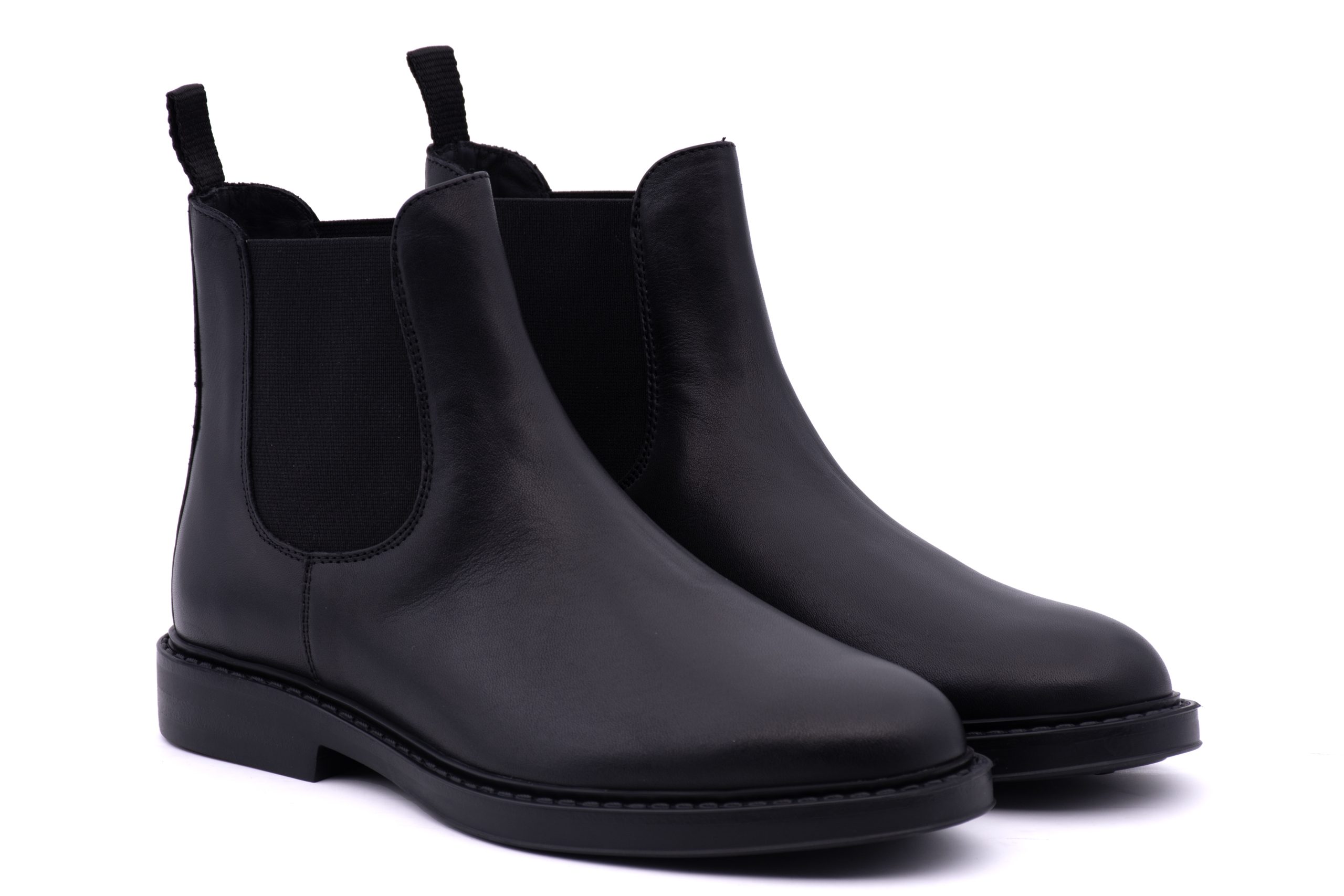 Stivaletto Chelsea in Pelle di Vitello Liscio