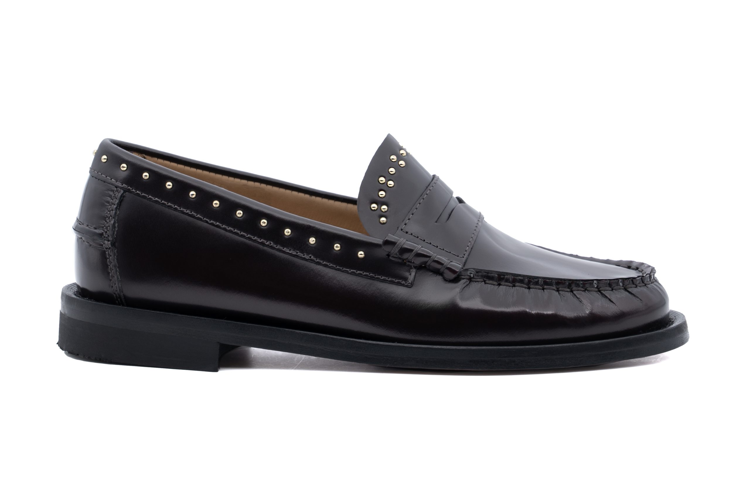 Mocassino Penny con borchie
