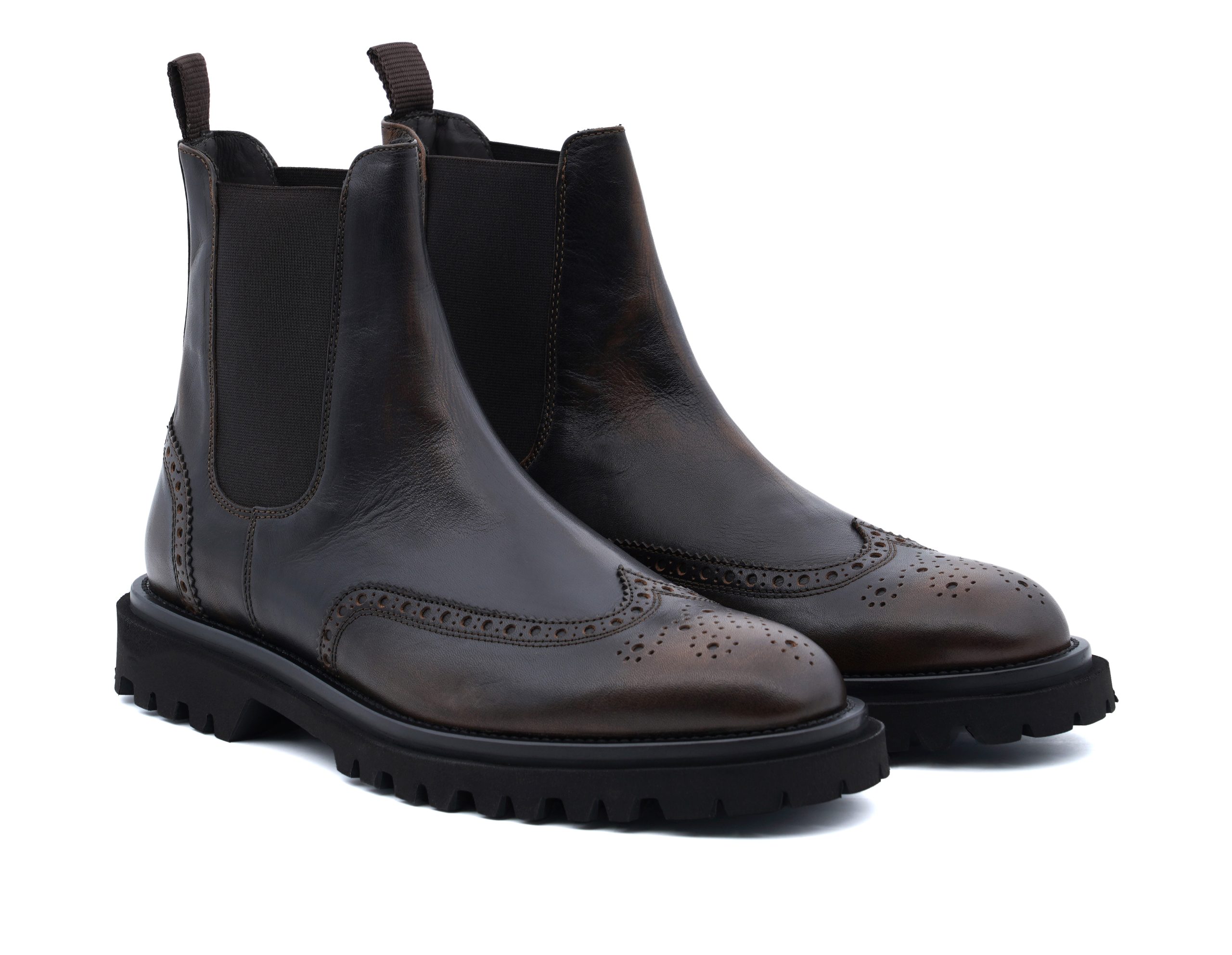 Stivaletto Chelsea Brogue - immagine 4