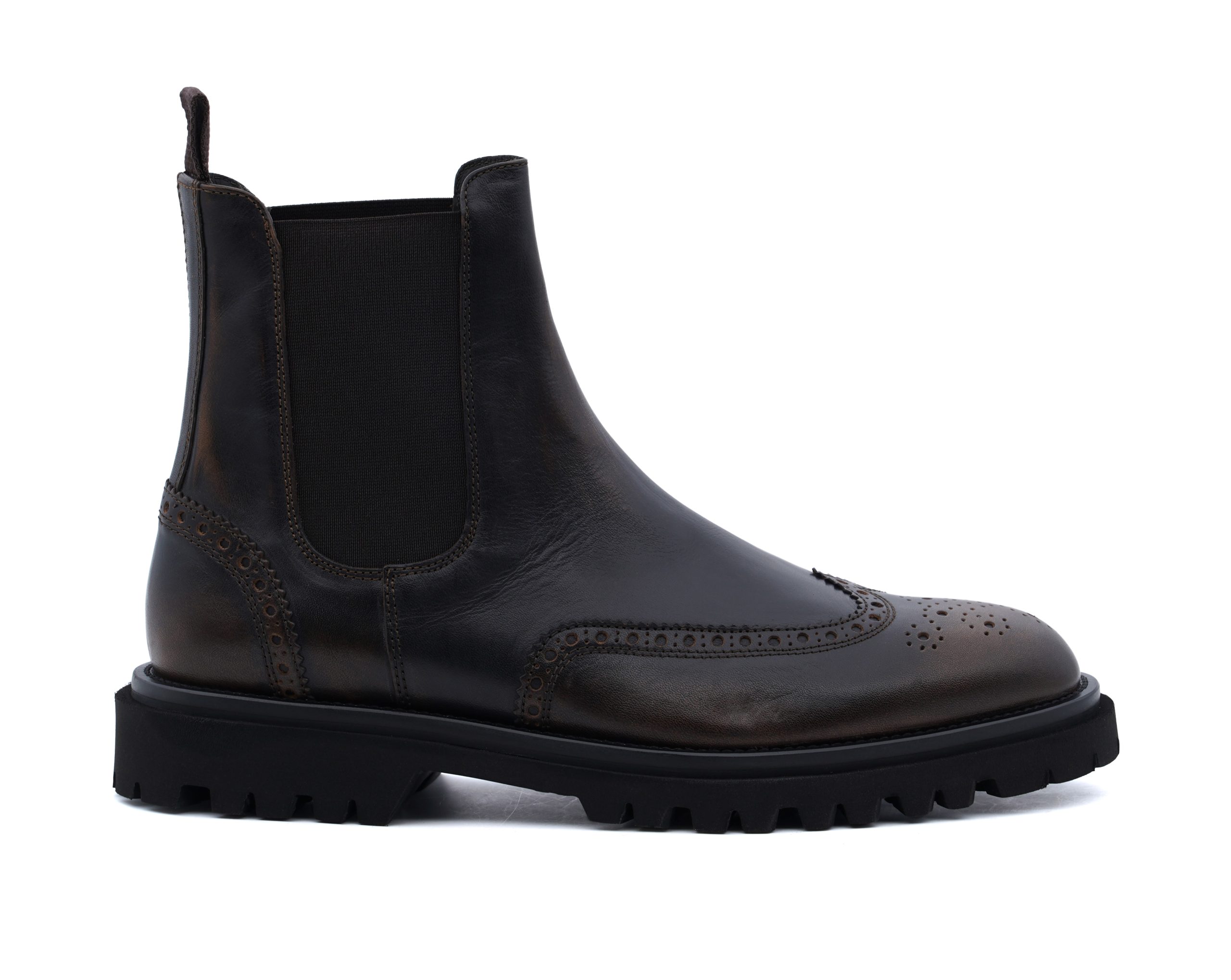 Stivaletto Chelsea Brogue - immagine 5
