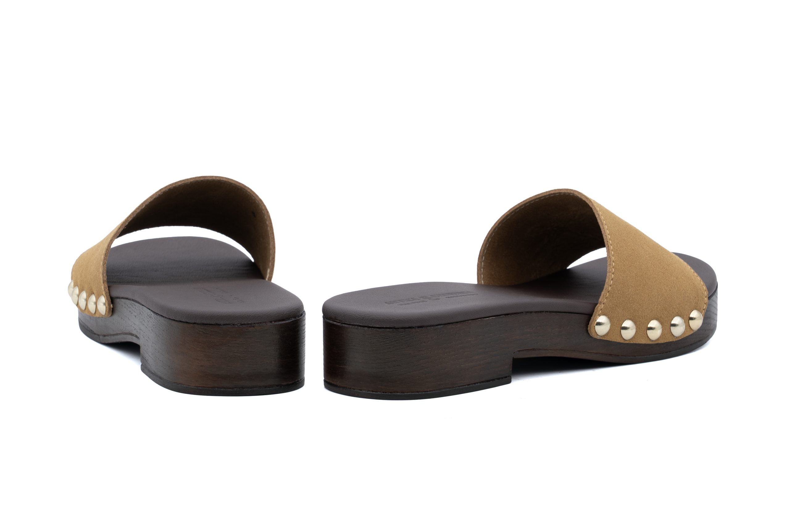 Sandali in pelle suede