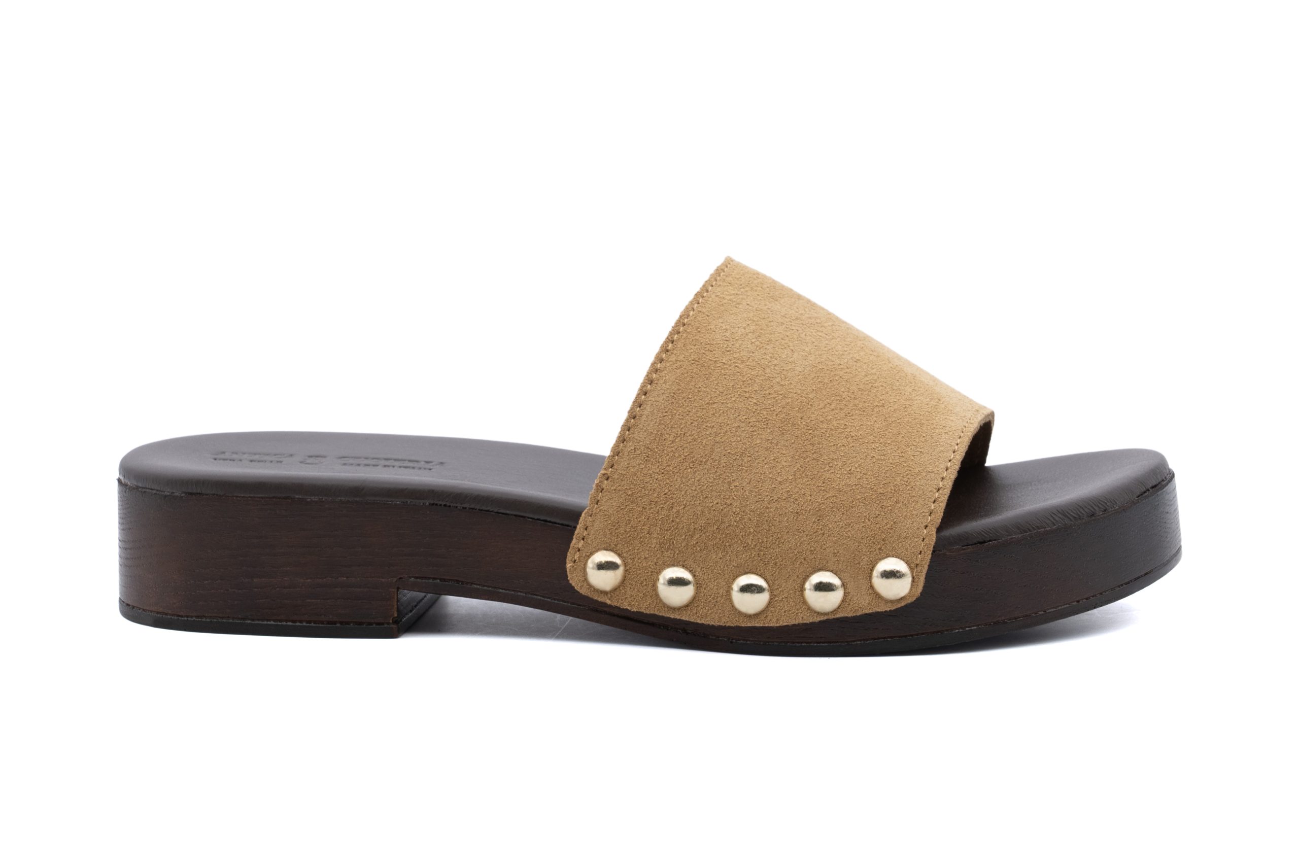 Sandali in pelle suede
