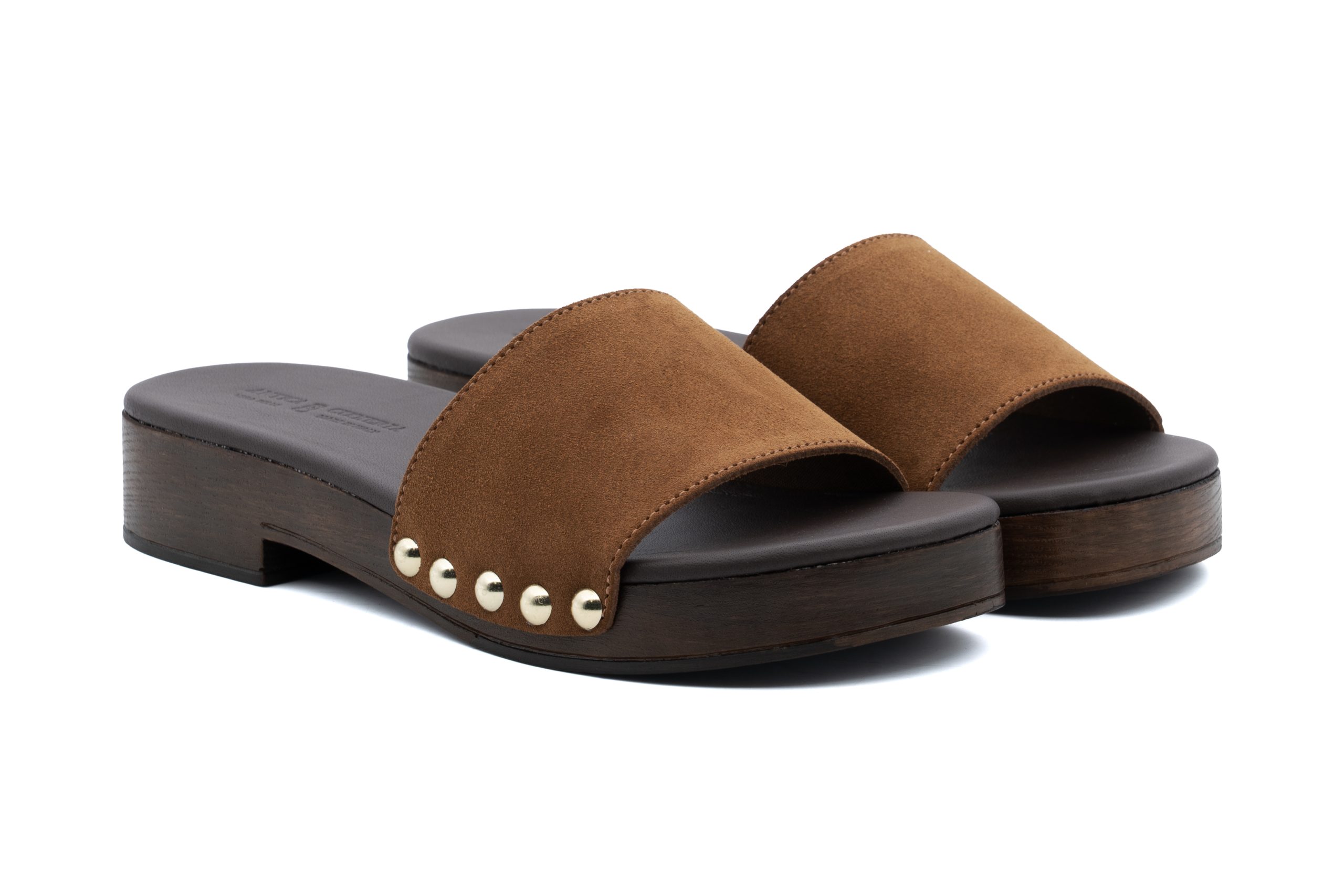 Sandali in pelle suede