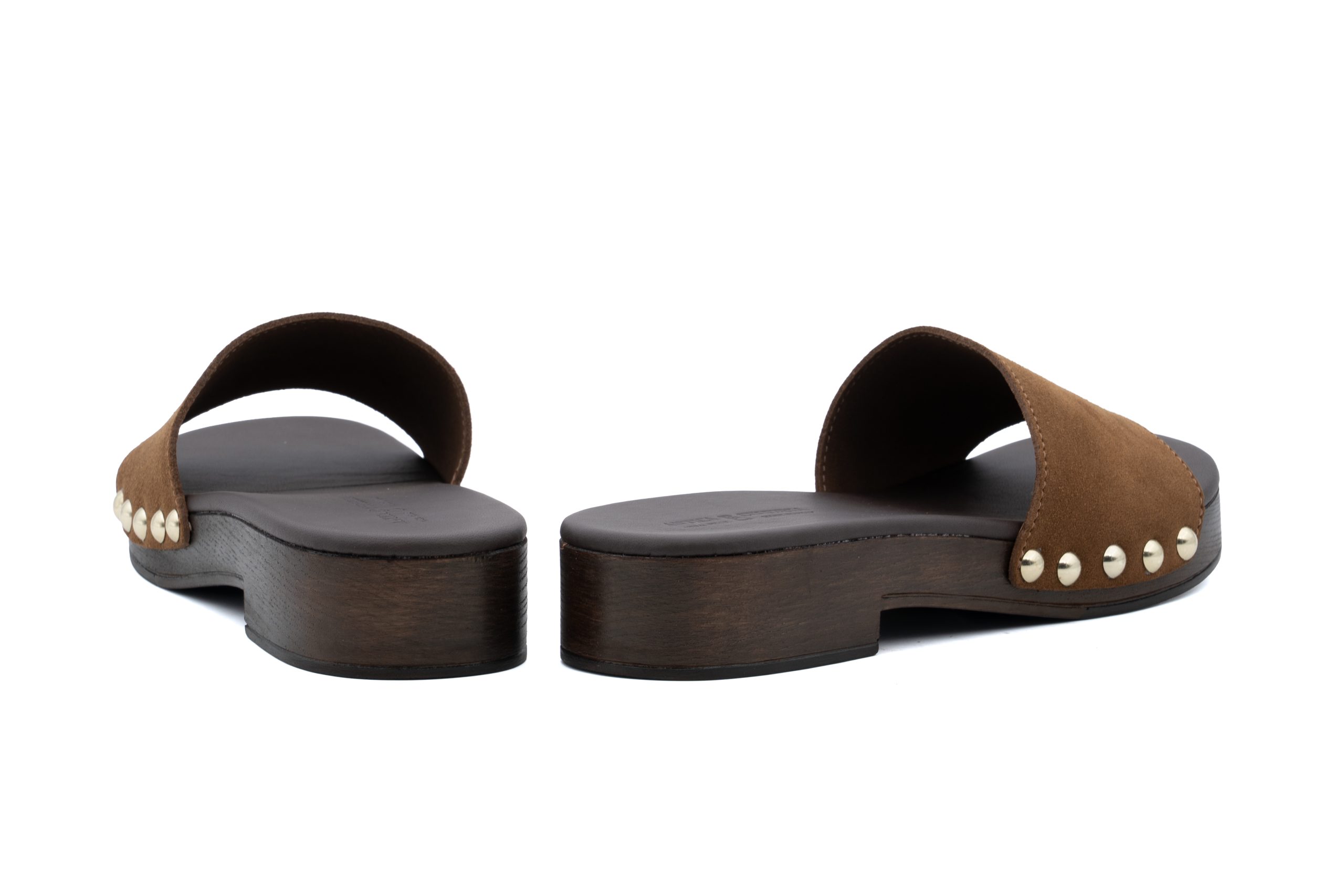 Sandali in pelle suede